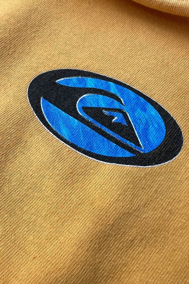 MADE IN MEXICO 90'S-Y2K EARLY 00'S SURF TEE SHIRT / YELLOW [SIZE: XL USED]