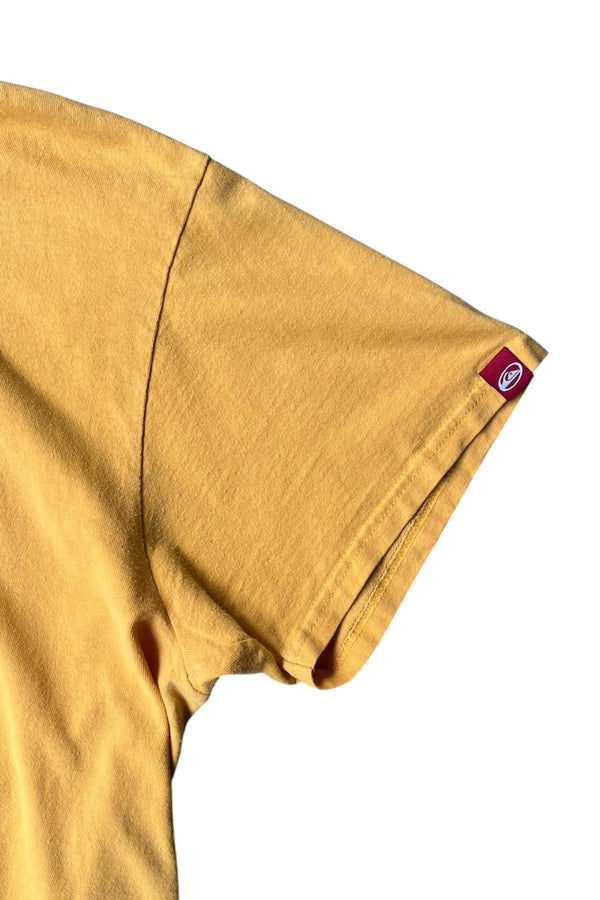 MADE IN MEXICO 90'S-Y2K EARLY 00'S SURF TEE SHIRT / YELLOW [SIZE: XL USED]