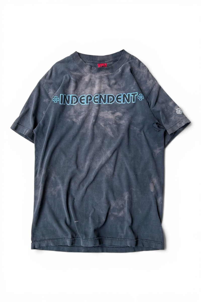 90'S-Y2K EARLY 00'S SKATEBOARDING T-SHIRT / GRAY [SIZE: L USED]