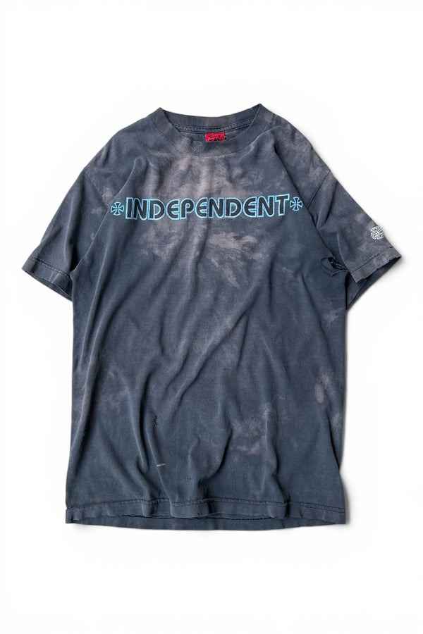 90'S-Y2K EARLY 00'S SKATEBOARDING T-SHIRT / GRAY [SIZE: L USED]