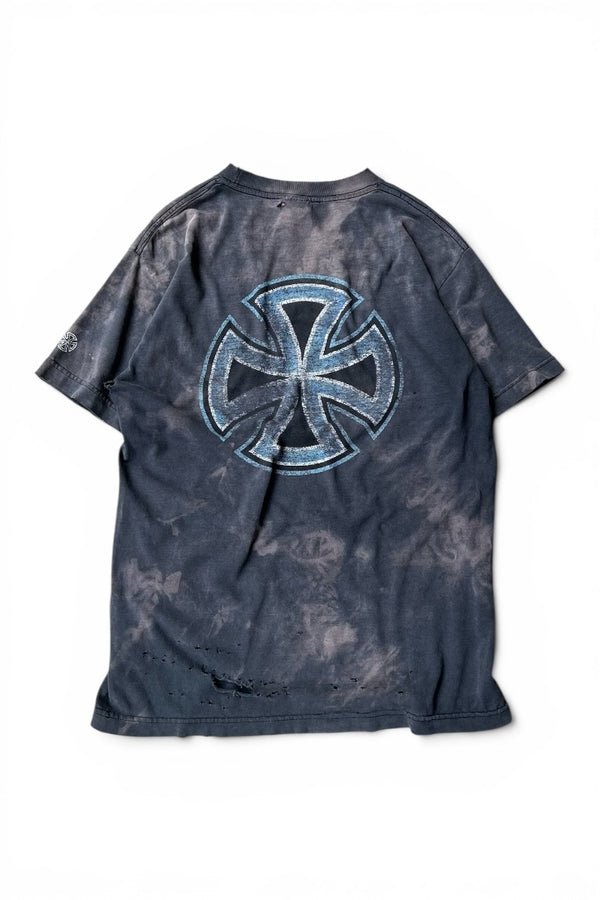 90'S-Y2K EARLY 00'S SKATEBOARDING T-SHIRT / GRAY [SIZE: L USED]