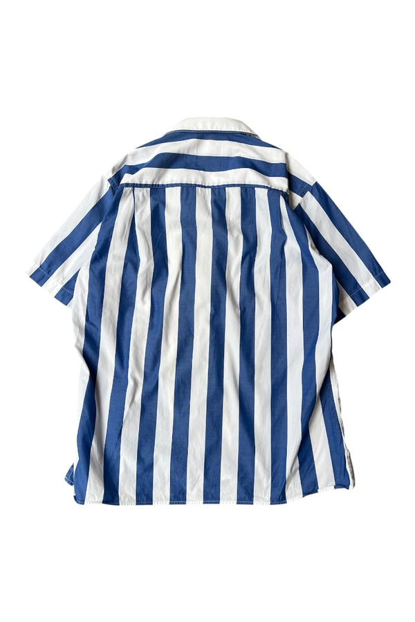 MADE IN USA S/S STRIPE SHIRT / STRIPE [SIZE: L USED]