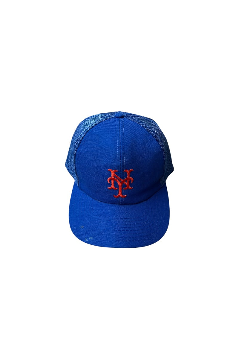 90'S NY METS MESH CAP / BLUE [SIZE: ONE SIZE USED]