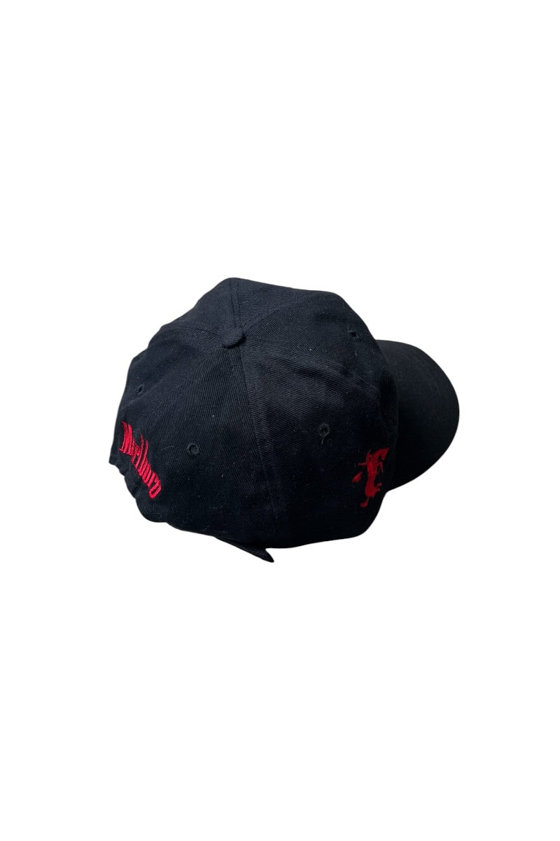 90'S ADVERTISING CAP / BLACK [SIZE: ONE SIZE USED]