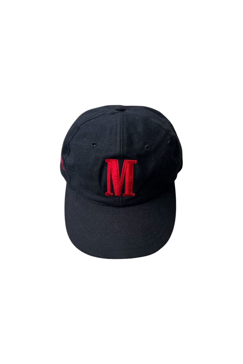 90'S ADVERTISING CAP / BLACK [SIZE: ONE SIZE USED]