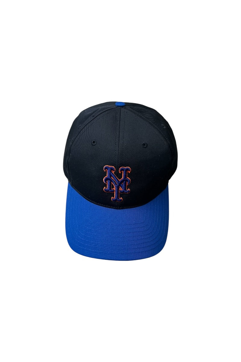 90'S NY METS 6 PANEL CAP / BLACK [SIZE: ONE SIZE USED]