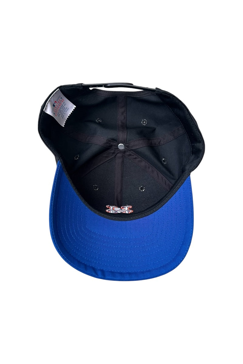 90'S NY METS 6 PANEL CAP / BLACK [SIZE: ONE SIZE USED]