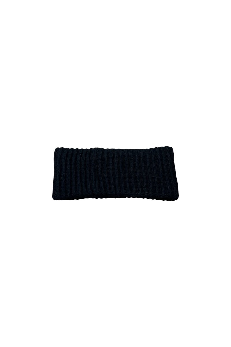 WOOL HAIR BAND / BLACK [SIZE: ONE SIZE DEADSTOCK/NOS]