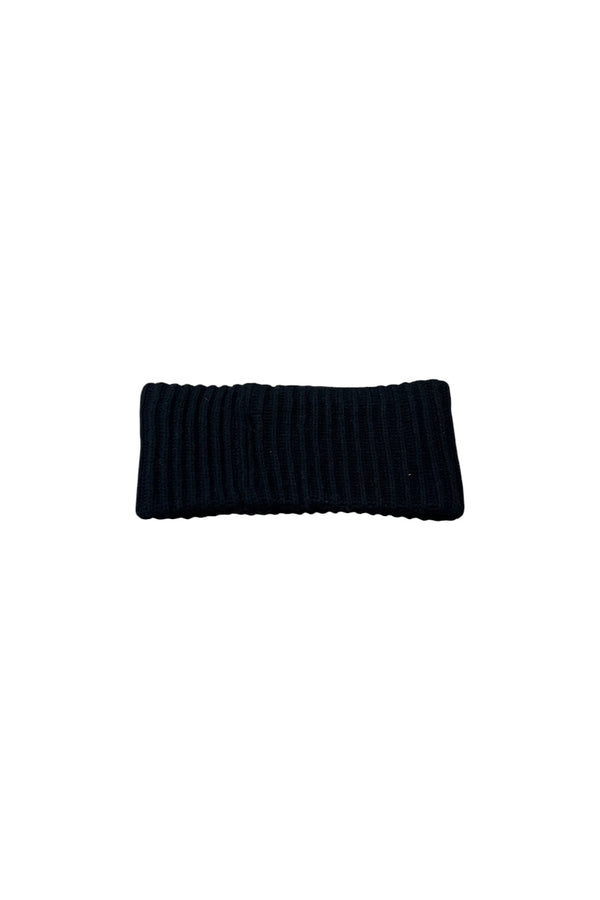 WOOL HAIR BAND / BLACK [SIZE: ONE SIZE DEADSTOCK/NOS]