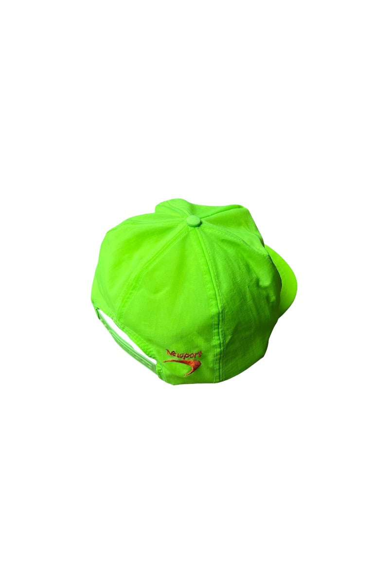 90'S EMBROIDERY NYLON 6PANEL CAP / NEON [SIZE: ONE SIZE USED]