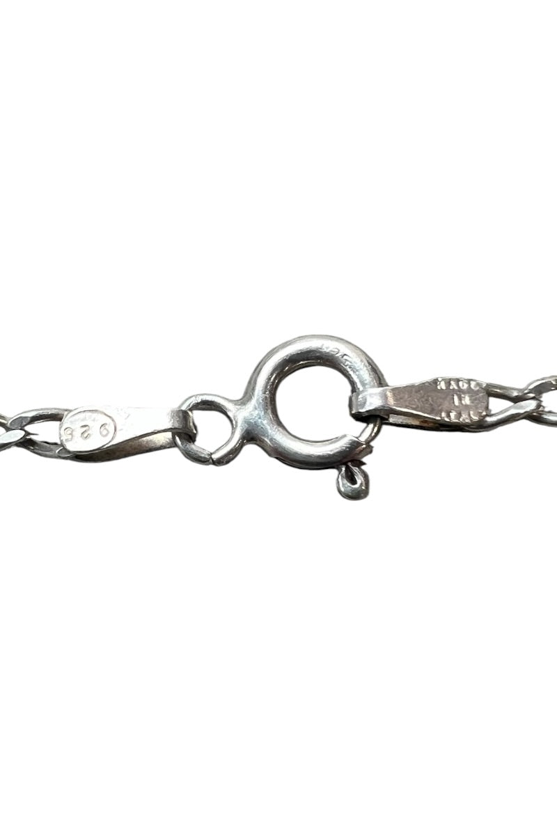 MADE IN ITALY 925 SILVER NECKLACE / SILVER [사이즈: ONE SIZE USED]