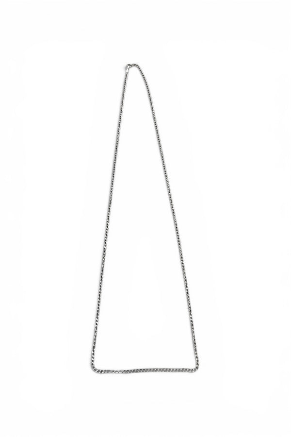 MADE IN ITALY 925 SILVER NECKLACE / SILVER [SIZE: ONE SIZE USED]