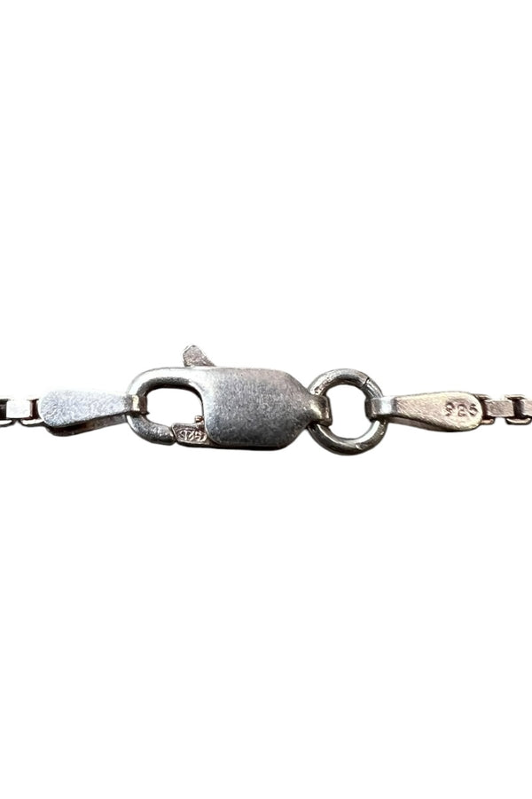 MADE IN ITALY 925 SILVER NECKLACE / SILVER [SIZE: ONE SIZE USED]