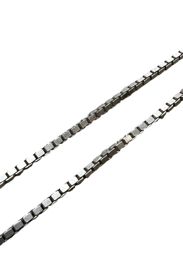 MADE IN ITALY 925 SILVER NECKLACE / SILVER [SIZE: ONE SIZE USED]