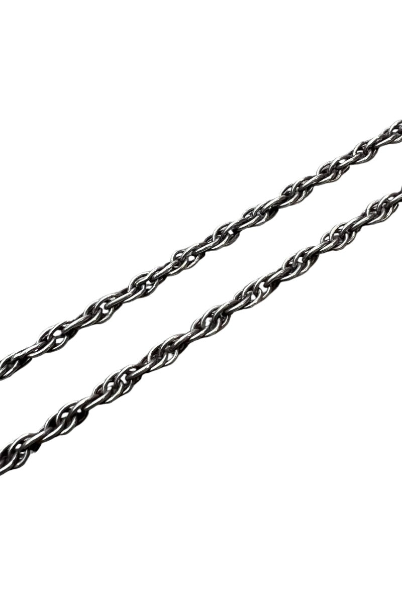 MADE IN ITALY 925 SILVER NECKLACE / SILVER [사이즈: ONE SIZE USED]