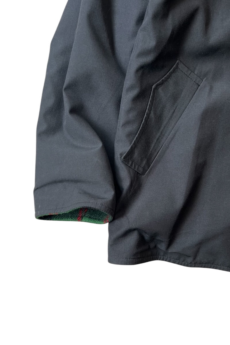 80'S RIVERSIBLE WOOL JACKET / GREEN [SIZE: L USED]