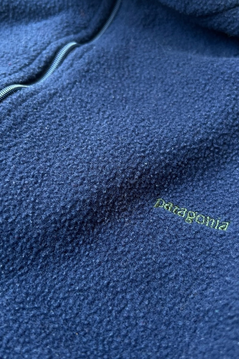 99'S CAPILENE HALF ZIP FLEECE JACKET / NAVY [SIZE: L USED]