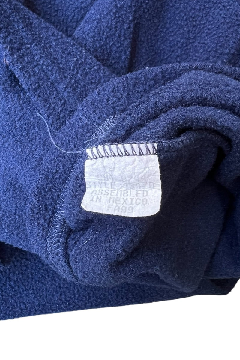 99'S CAPILENE HALF ZIP FLEECE JACKET / NAVY [SIZE: L USED]