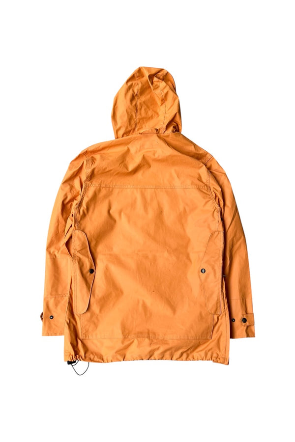 MADE IN USA RUBBER COATING PULLOVER JACKET / YELLOW [SIZE: S USED]