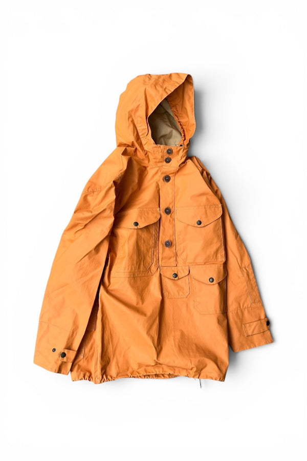 MADE IN USA RUBBER COATING PULLOVER JACKET / YELLOW [SIZE: S USED]