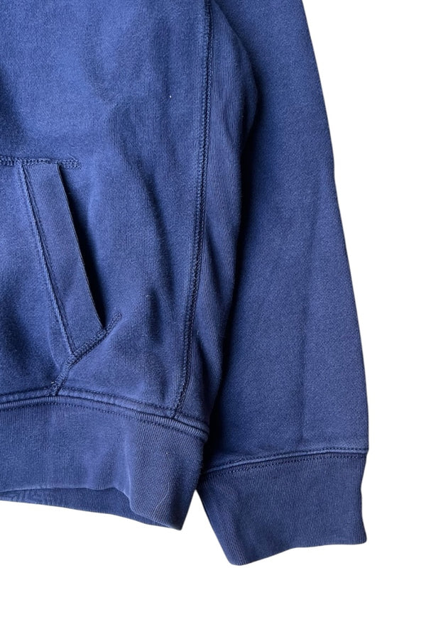 EXCLUSIVE OF DECORATION ZIP HOODIE SWEATSHIRT / NAVY [SIZE: 2XL USED]