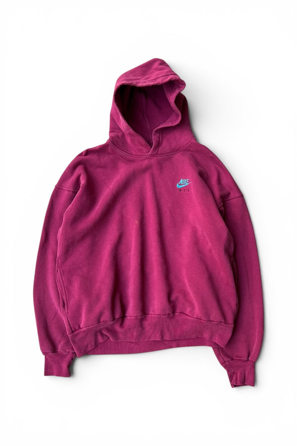 MADE IN USA 90'S HOODIE SWEATSHIRT / WINE [SIZE: L USED]