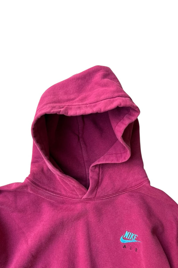 MADE IN USA 90'S HOODIE SWEATSHIRT / WINE [SIZE: L USED]