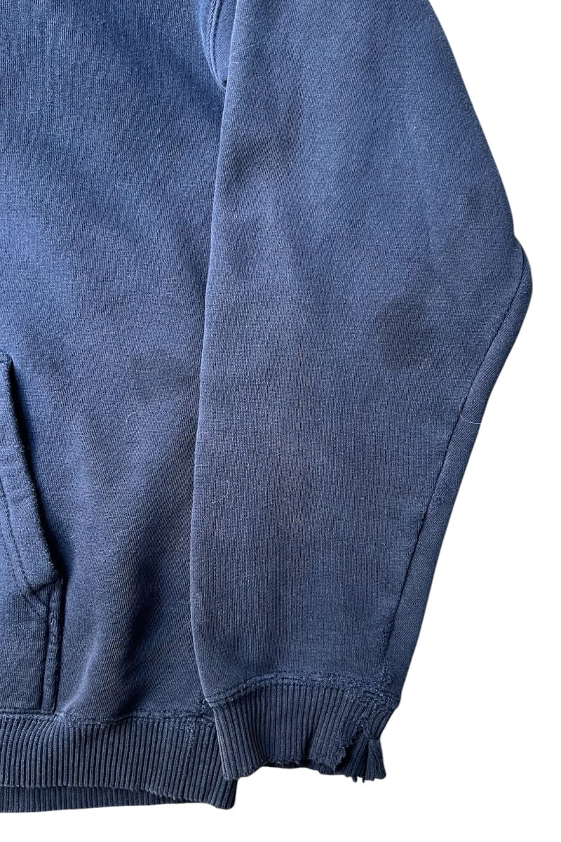 90'S SKATEBOARDING HOODIE SWEATSHIRT / NAVY [SIZE: M USED]
