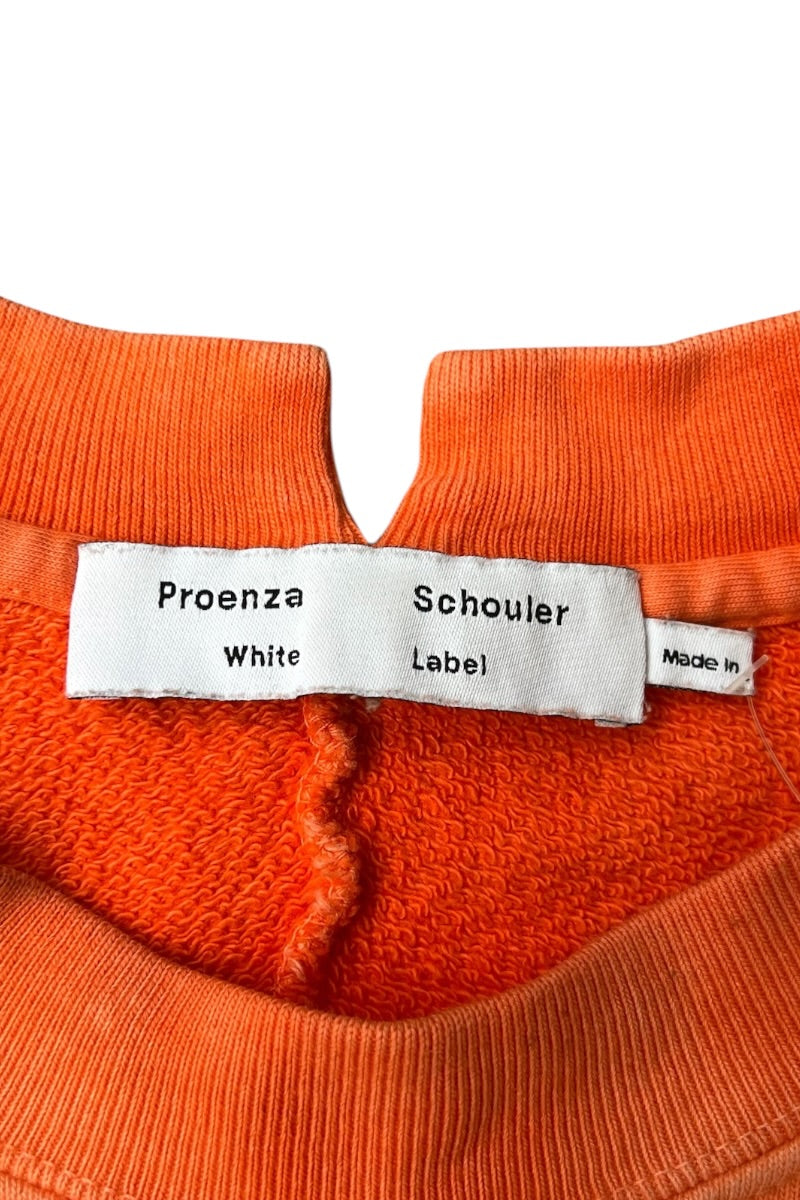 MADE IN USA TIE-DYE SWEATSHIRT / ORANGE [SIZE: L USED]
