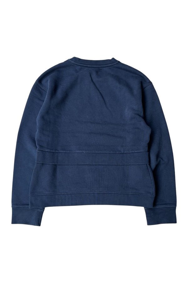 MADE IN PORTUGAL 14AW LAYERED CREWNECK SWEATSHIRT / NAVY [SIZE: M USED]