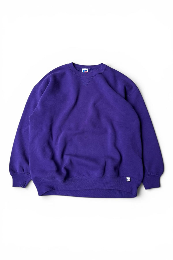 MADE IN USA 90'S SWEATSHIRT / PURPLE [SIZE: XL USED]