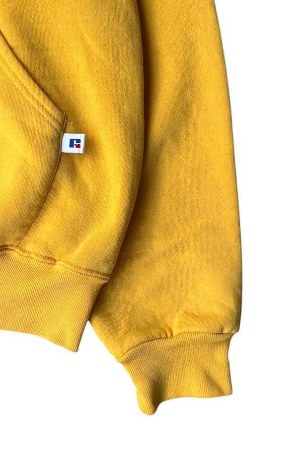 MADE IN MEXICO 90'S UCLA HOODIE SWEATSHIRT / YELLOW [SIZE: M USED]