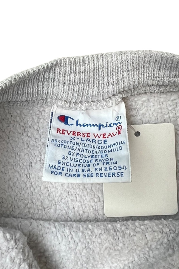 MADE IN USA 90'S PENN STATE UNIVERSITY REVERSE WEAVE SWEATSHIRT / GRAY [SIZE: XL USED]