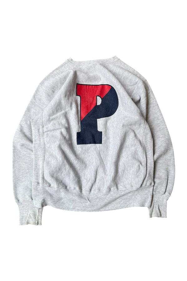 MADE IN USA 90'S PENN STATE UNIVERSITY REVERSE WEAVE SWEATSHIRT / GRAY [SIZE: XL USED]