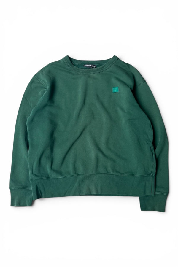 MADE IN PORTUGAL TONY FACE SWEATSHIRT / GREEN [SIZE: L USED]