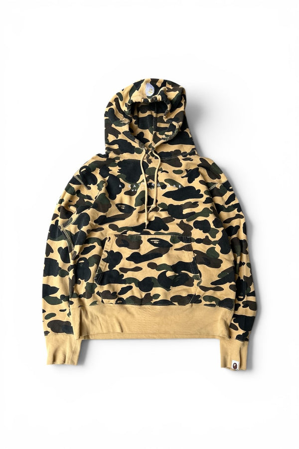08-11'S NIGO ERA WORLD GONE MAD APE CAMO HOODIE / CAMO [SIZE: M USED]