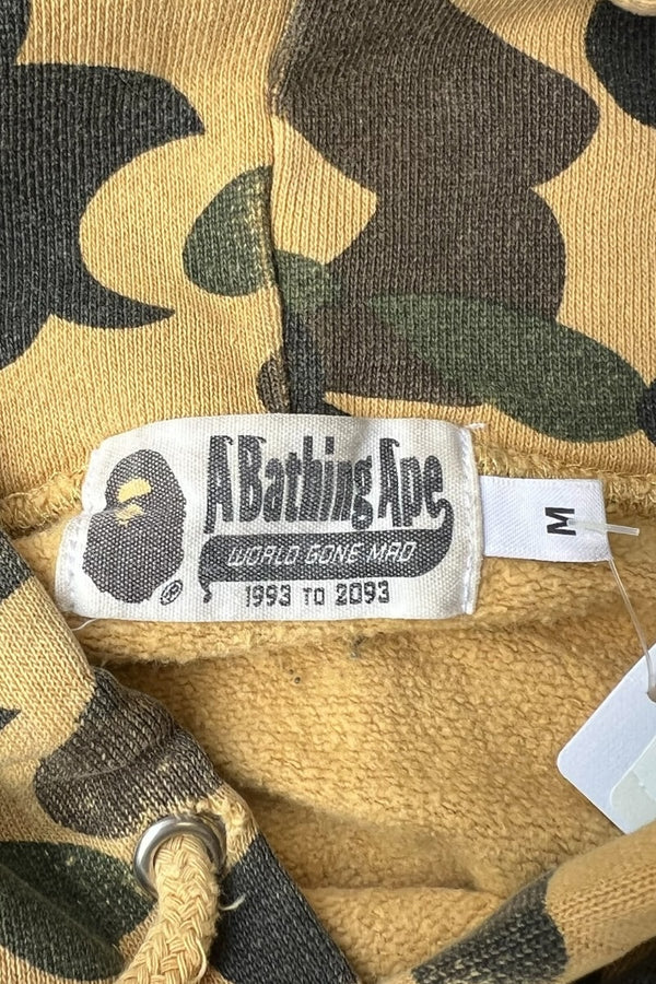 08-11'S NIGO ERA WORLD GONE MAD APE CAMO HOODIE / CAMO [SIZE: M USED]