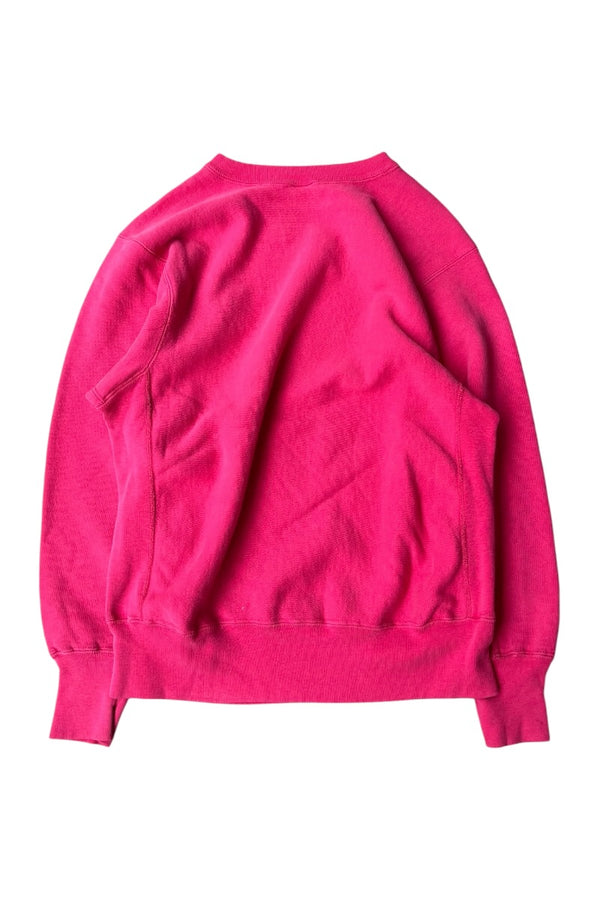 MADE IN USA 90'S REVERSE WEAVE SWEATSHIRT / PINK [SIZE: L USED]