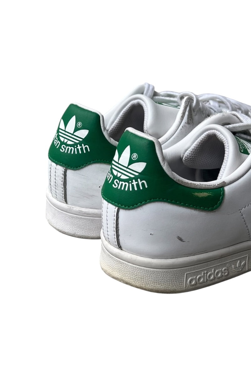 STAN SMITH LEATHER SNEAKERS / WHITE [SIZE: US9.5 (27cm相当) USED]