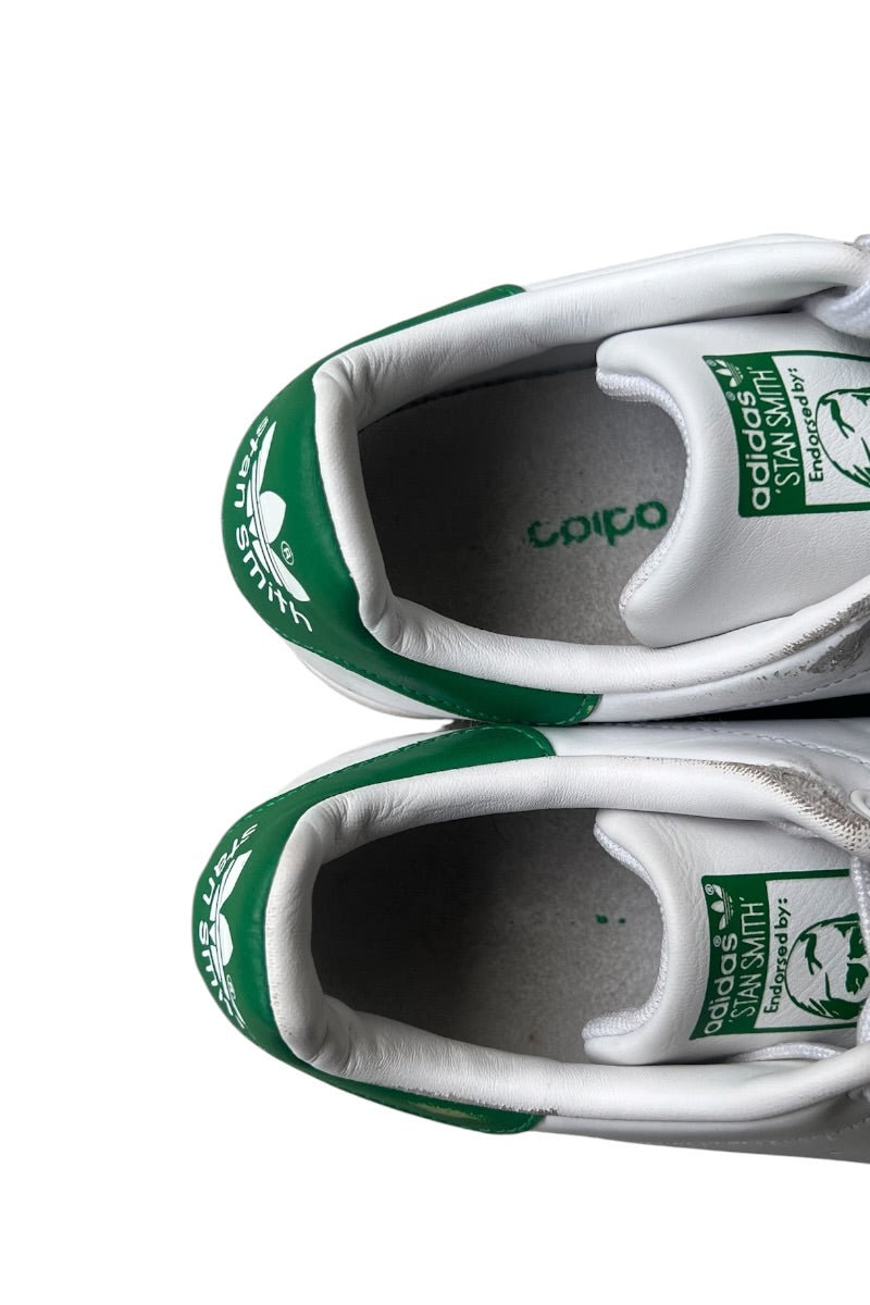 STAN SMITH LEATHER SNEAKERS / WHITE [SIZE: US9.5 (27cm相当) USED]