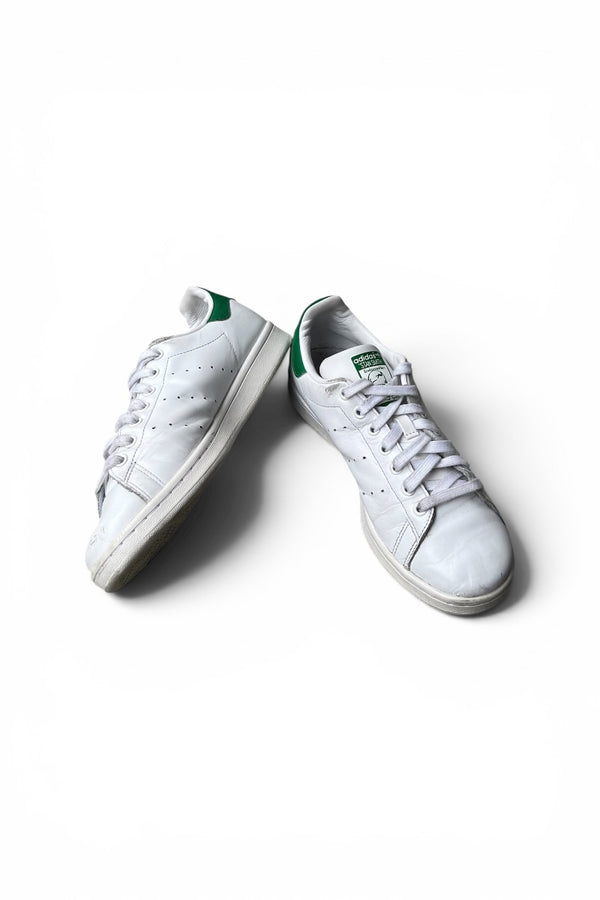 STAN SMITH LEATHER SNEAKERS / WHITE [SIZE: US9.5 (27cm相当) USED]