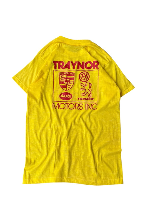 83'S MARATHON T-SHIRT / YELLOW [SIZE: M USED]