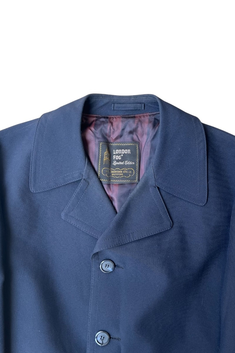 70'S LIMITED EDITION MAGNIN BALMACAAN COAT W/UNION TICKET / BLACK [SIZE: 42 USED]