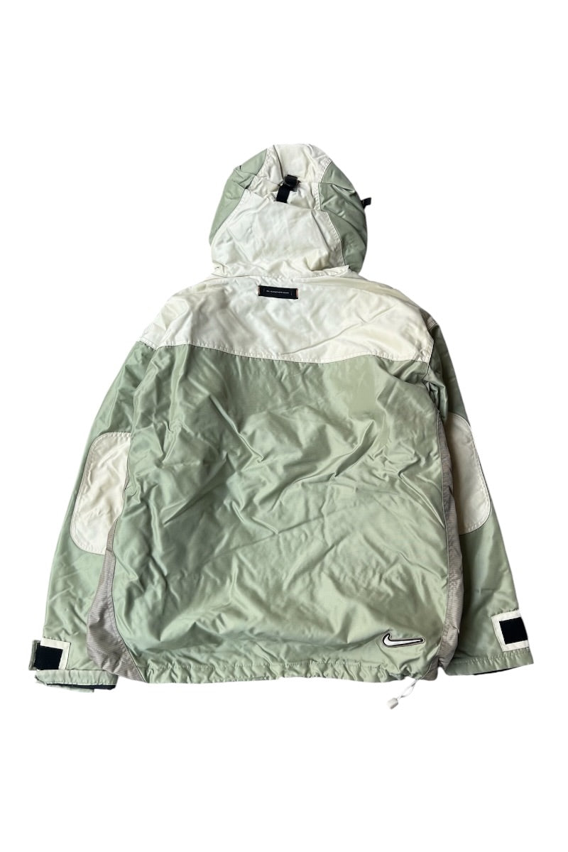 Y2K EARLY 00'S 3RD OUTER LAYER PULL OVER JAKCET / BEIGE [SIZE: L USED]