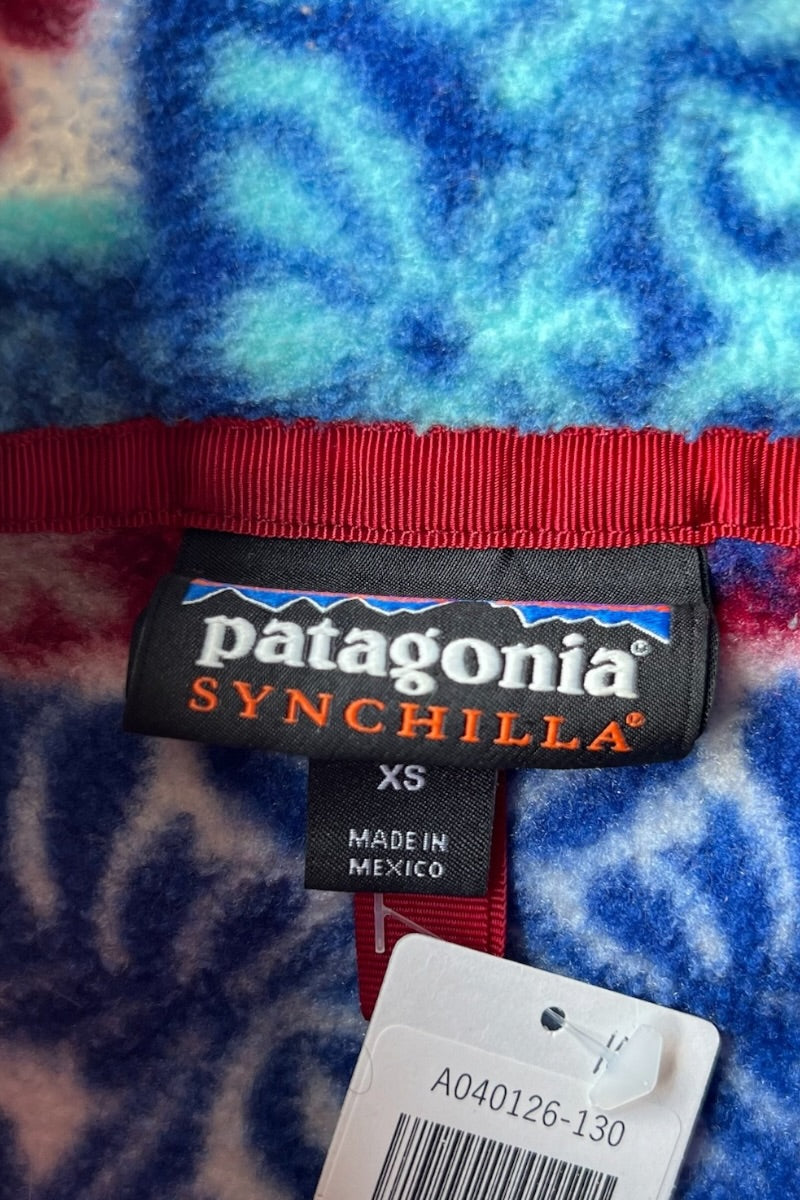 MADE IN MEXICO 16'S SYNCHILLA SNAP-T FLEECE JACKET / MULTI [SIZE: XS USED]