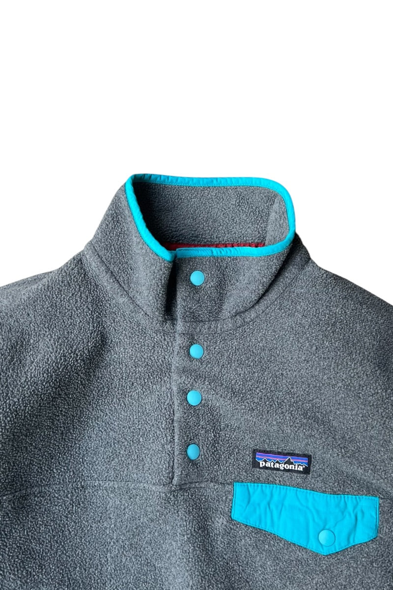 16'S SYNCHILLA SNAP-T FLEECE JACKET / GRAY [SIZE: S USED]