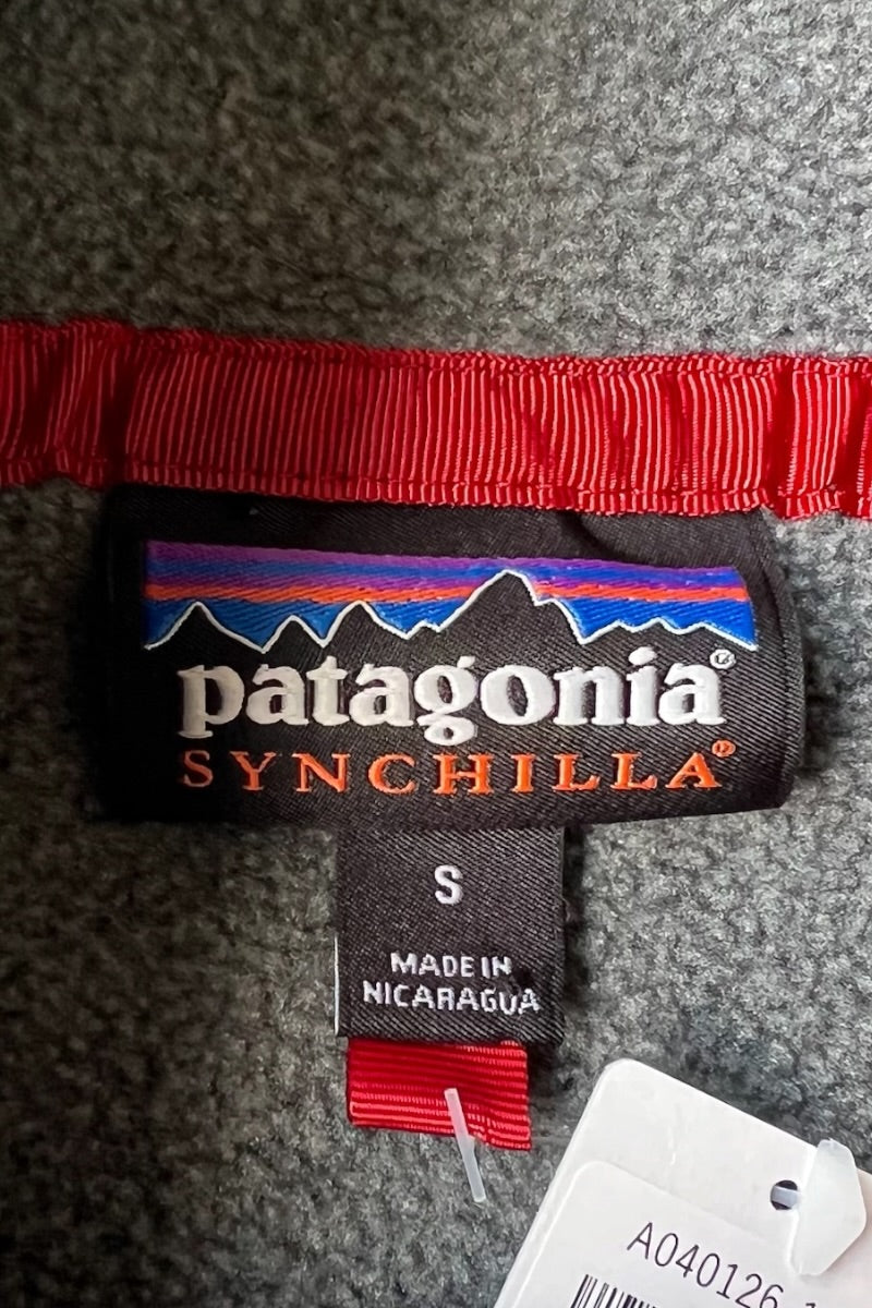 16'S SYNCHILLA SNAP-T FLEECE JACKET / GRAY [SIZE: S USED]