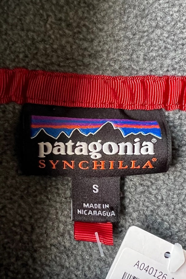 16'S SYNCHILLA SNAP-T FLEECE JACKET / GRAY [SIZE: S USED]