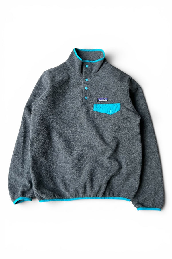 16'S SYNCHILLA SNAP-T FLEECE JACKET / GRAY [SIZE: S USED]
