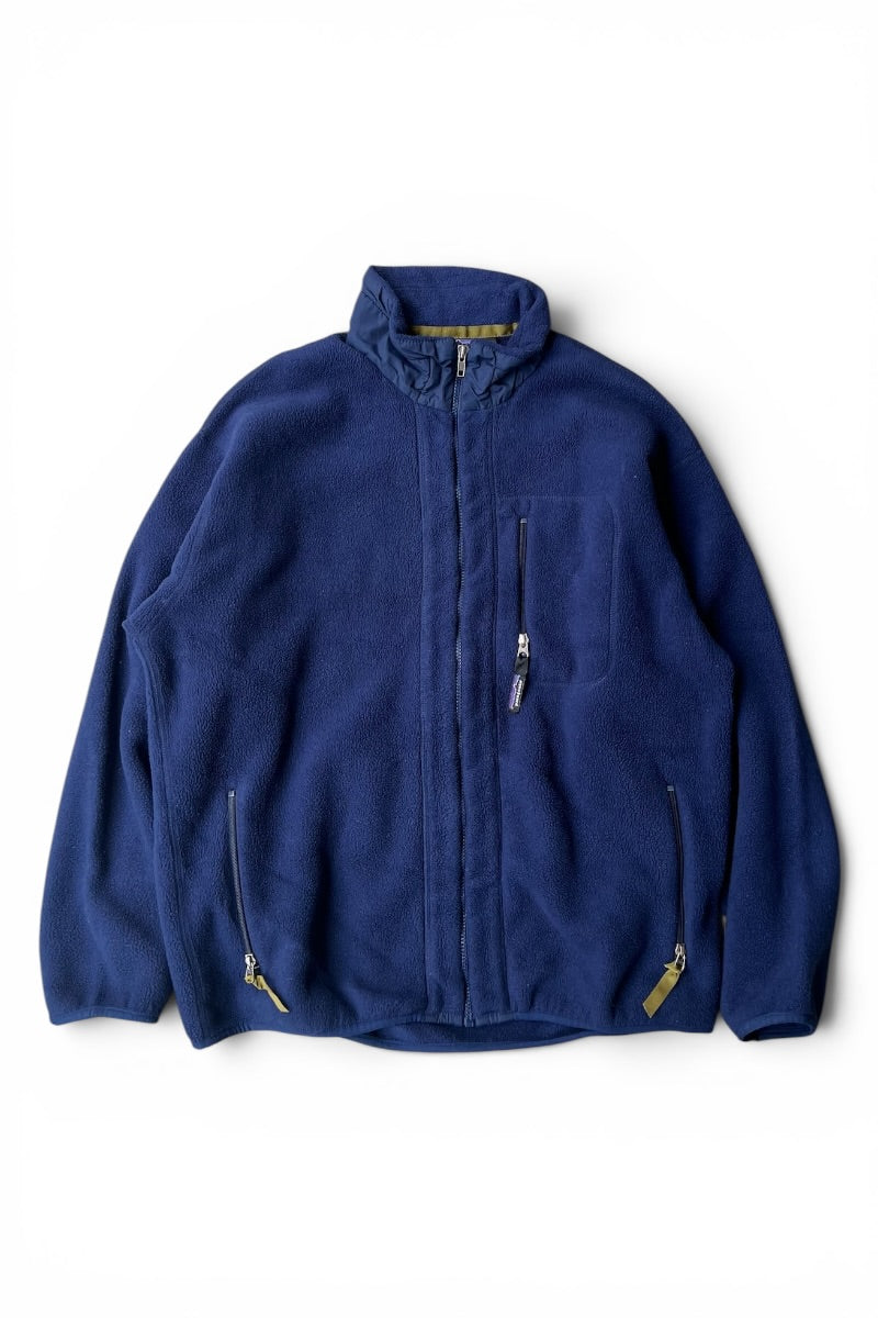 MADE IN USA 99'S ZIP FLEECE JACKET / NAVY [SIZE: XL USED]